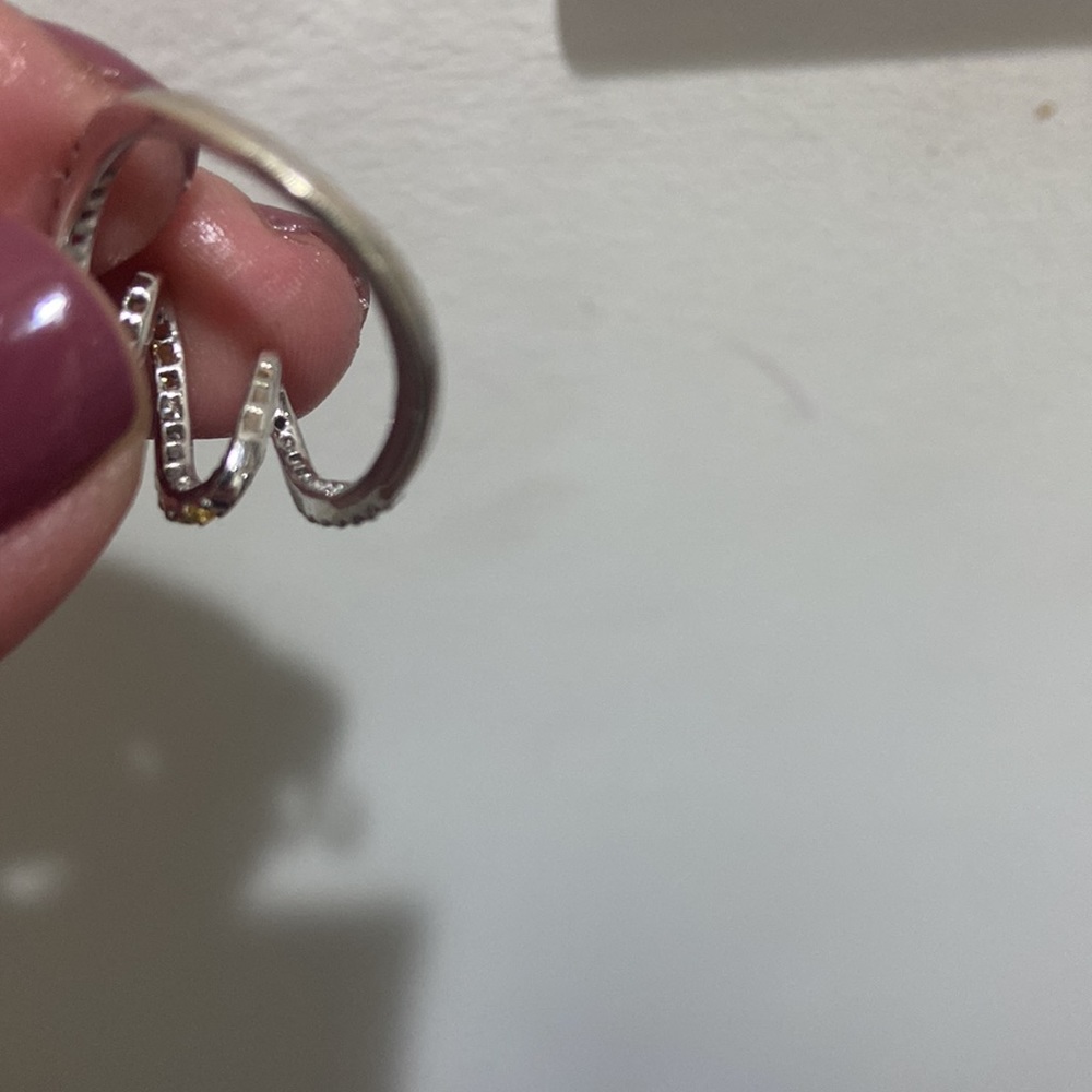 Sapphire ring -18k - Picture 5 of 6